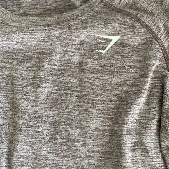 Gymshark workout long sleeve top size M - Picture 2 of 4